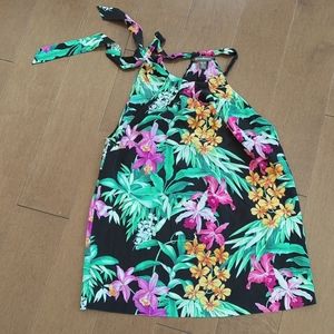 🌴Tommy Bahama🌴 Tropical Top 100% Silk